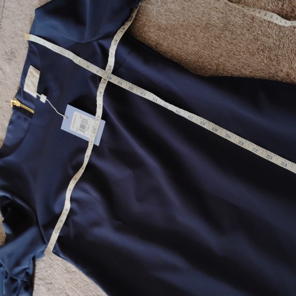 Sail to Sable NWT Navy Bell Sleeve Dress - Picture 4 of 7